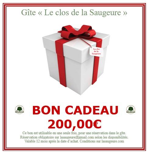 Bon cadeau 200