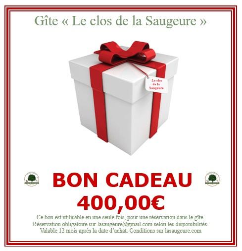 Bon cadeau 400