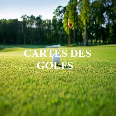 Cartes des golfs