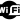 Logo wifi noir